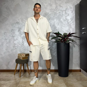 Coordinato Casual Estivo Bianco