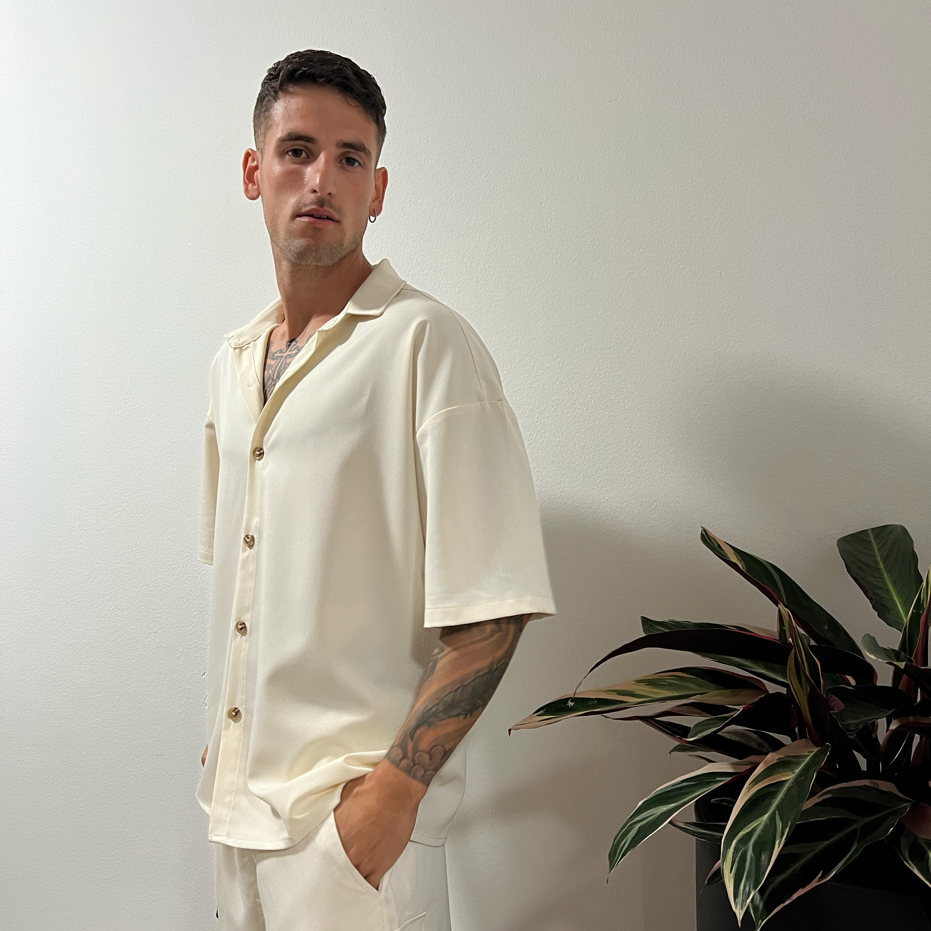 Coordinato Casual Estivo Bianco