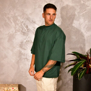 T-shirt Comfort Oversize verde